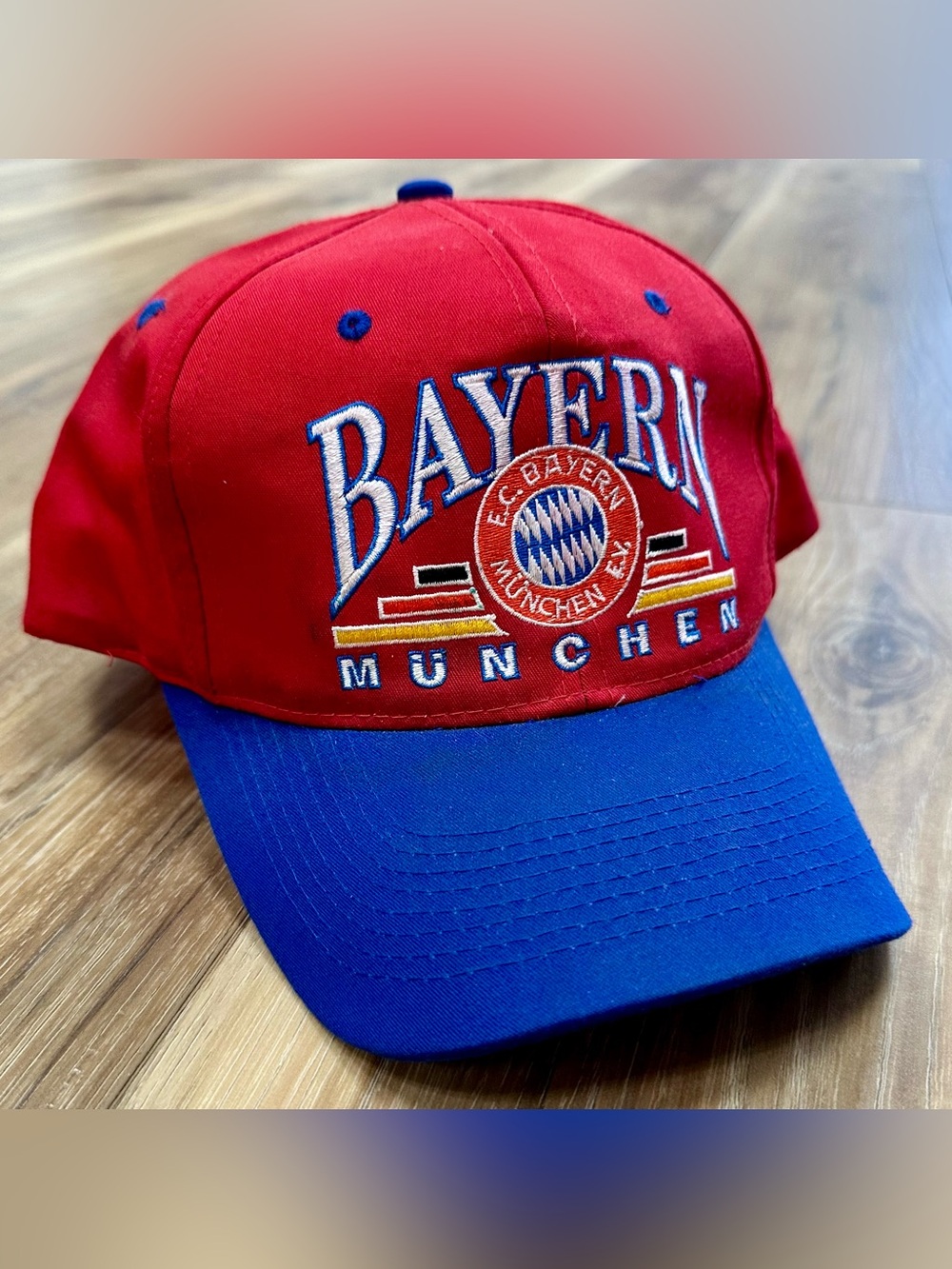 Vintage 80s 90s Bayern Munich Adjustable Snapback Hat